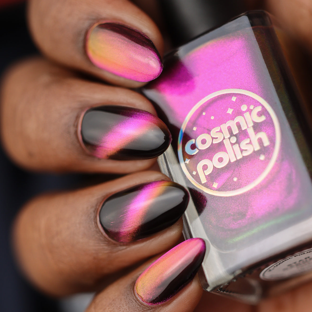 Star Garnet nail polish by Cosmic Polish