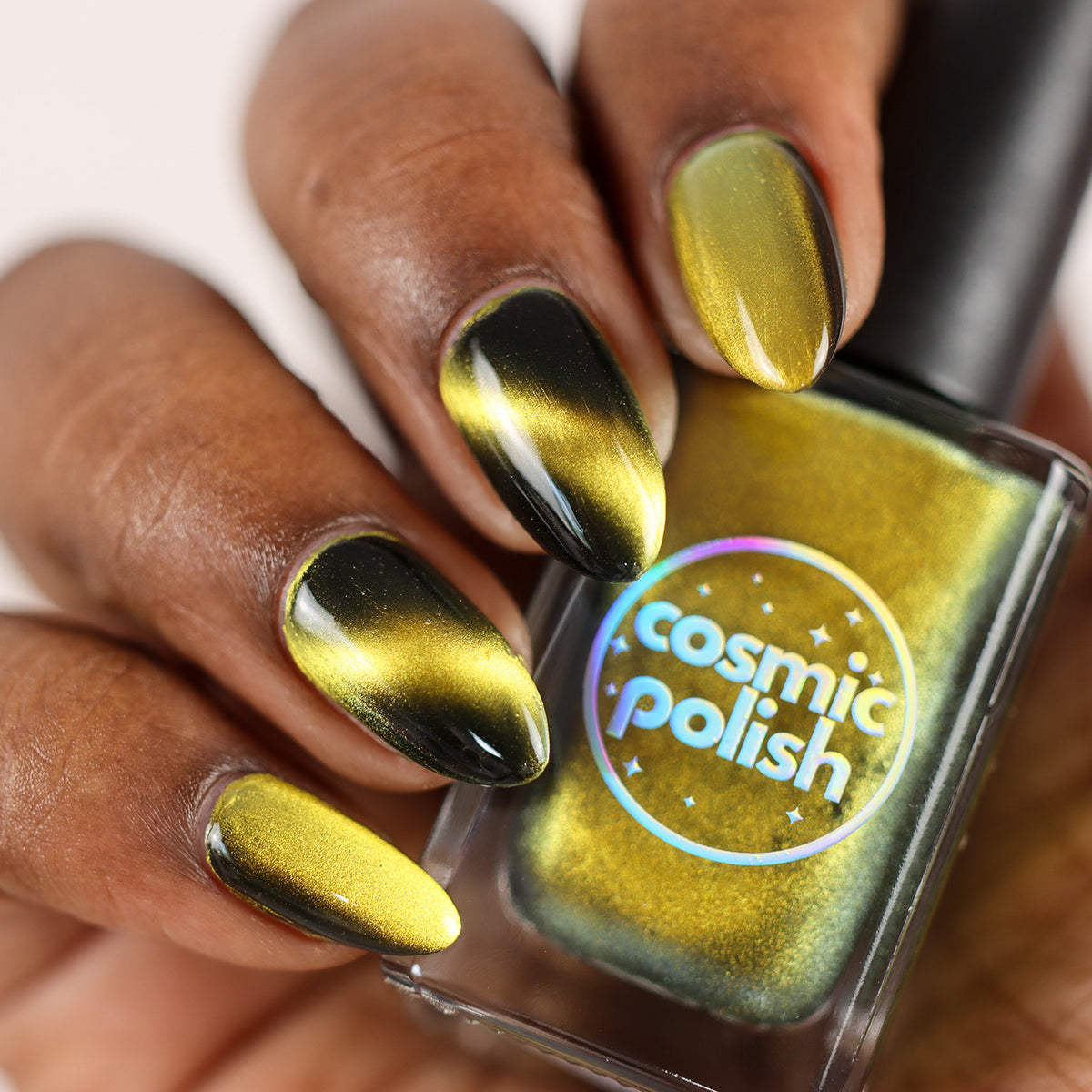Tiger's Eye nail polish by Cosmic Polish