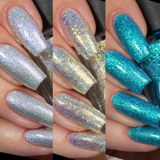 Treasure Hunt Trio nail polish bundle by Cosmic Polish
