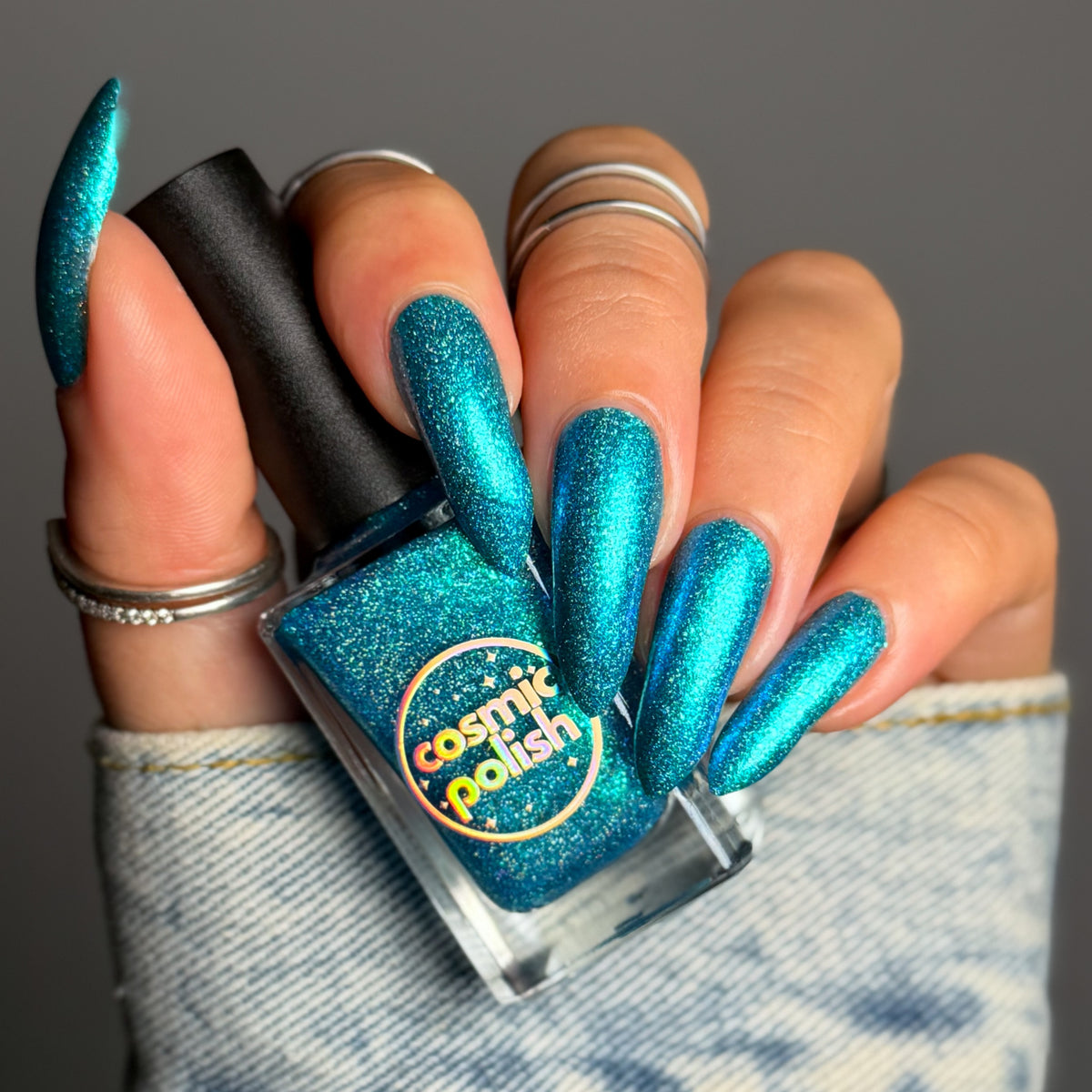 Zircon Skies nail polish by Cosmic Polish